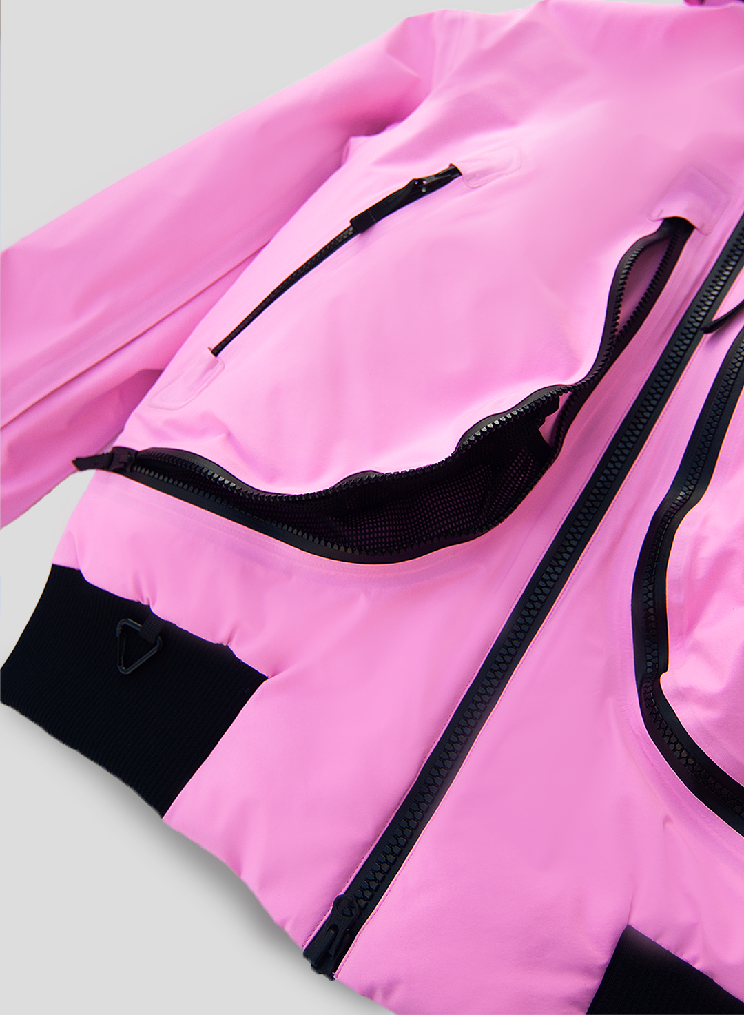 Phantom André x Elho - 4 Layer Padded Performance Bomber Jacket - Mr. André Pink - Men